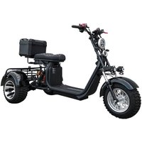 Электроскутер Smart8 Bulbash X12 Trike (черный)