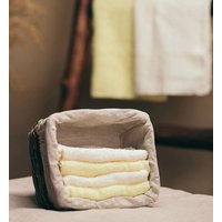 Полотенце Arya 6 Pcs. Leave 8680943086341 (кремовый/желтый)