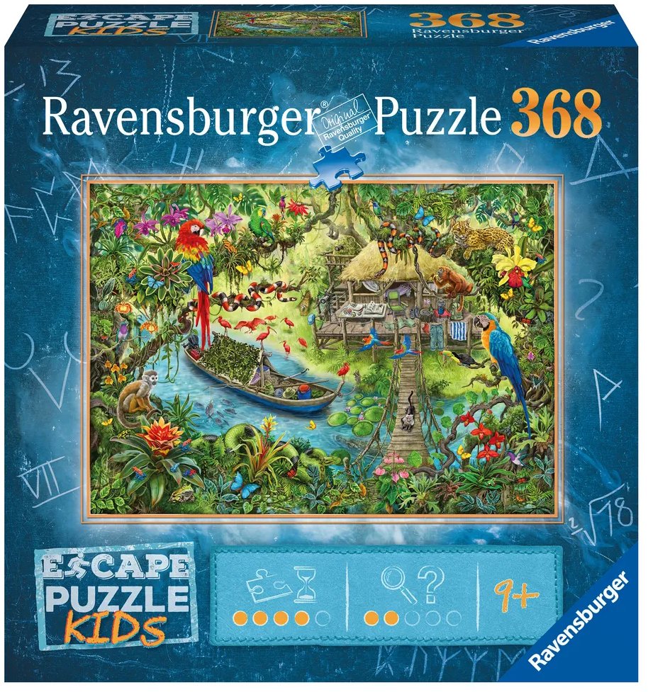 

Пазл Ravensburger Пазл-квест Детские джунгли 12989 (368 эл)