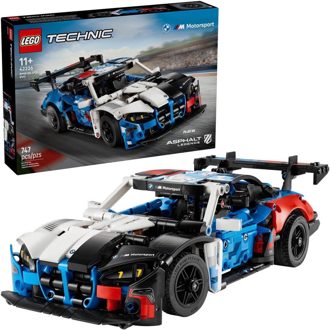 

Конструктор LEGO Technic 42226 BMW M4 GT3 EVO Race Car
