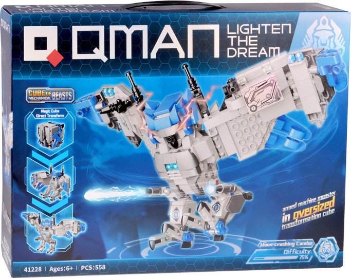 

Конструктор Qman Cube Mechanical of Beasts 41228 Космическая станция