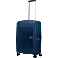 Чемодан-спиннер American Tourister Aerostep Navy Blue 67 см