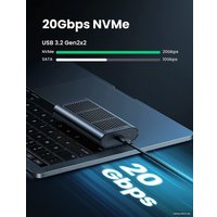 Бокс для накопителей M.2 Ugreen CM347 80554