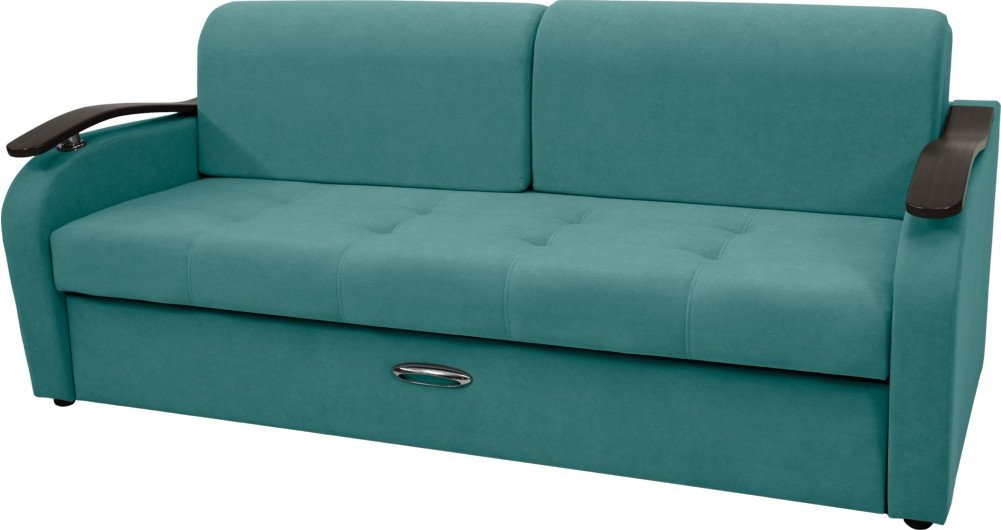 

Диван Сириус Лидер-2 ППУ 215x110 (Eva 28 велюр зеленый)