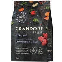Сухой корм для собак Grandorf Fresh Adult Medium & Maxi (с ягненком и бататом) 3 кг
