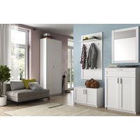 Шкаф распашной Anrex Skagen 2D-230 (белый)