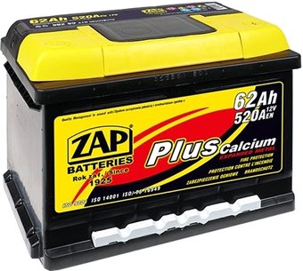 ZAP Plus 562 58 (62 А·ч)