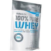 Протеин комплексный BioTech USA 100% Pure Whey (малиновый чизкейк, 454 г)