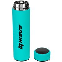 Термос Nisus N.TM-049-T 0.45л (бирюзовый)