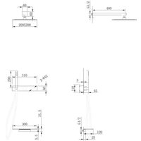 Душевая система  Abber Rund AF8750B (черный матовый)