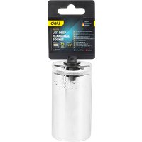 Головка слесарная Deli Торцевая шестигранная EDQ4332