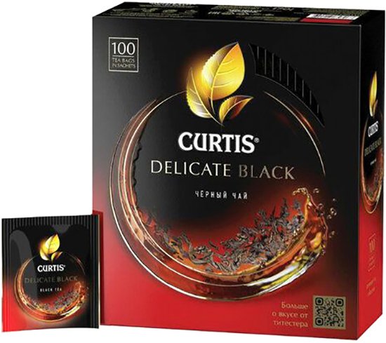 

Черный чай Curtis Delicate Black 100 шт
