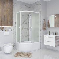 Душевая кабина Niagara Promo P100/80/40R/MT/BK 100x80x195