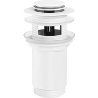 Умывальник Lauter 21836A + клапан 21190W + сифон 21635W (белый матовый)