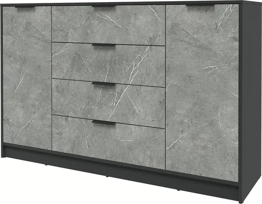 

Тумба Интерлиния Концепт КТ-Т160 Глосс (антрацит/керамика)