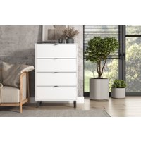 Комод ЭлиГард Mone 4S (белый)