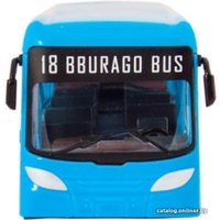 Автобус Bburago Городской 18-32102 (синий)