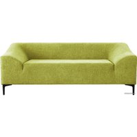 Диван Brioli Тони двухместный (рогожка, J9 желтый)