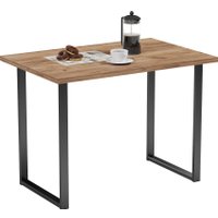 Кухонный стол Mio Tesoro Tako 92x50 (дуб крафт золотой/черный)