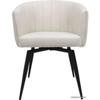 Стул с подлокотниками AksHome Melon 82153 (кремовый/черный)