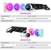 Система жидкостного охлаждения для процессора NZXT Kraken Elite 360 RGB RL-KR36E-B2