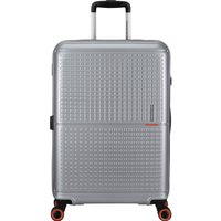 Чемодан-спиннер American Tourister Geopop Metallic Silver 67 см