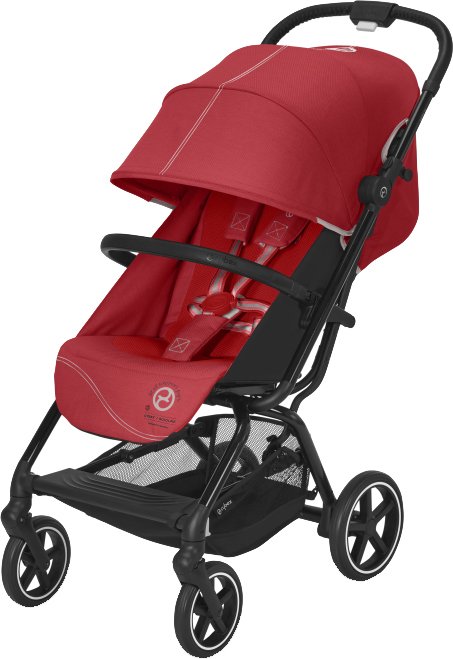 

Коляска прогулочная «книга» Cybex Eezy S+2 2022 (hibiscus red)