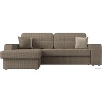 Угловой диван Лига диванов Брюссель левый 110660L (рогожка корфу 03)