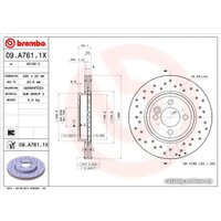  Brembo 09A7611X