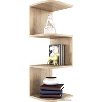 Полка Bon Mebel Снейк 2 (дуб сонома)