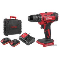 Дрель-шуруповерт Wortex BD 1820-1 Li 0329209 (с 2-мя АКБ, кейс)