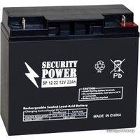 Аккумулятор для ИБП Security Power SP 12-22 (12В/22 А·ч)