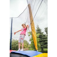 Батут Sundays Acrobat-D252 (зеленый, с сеткой)