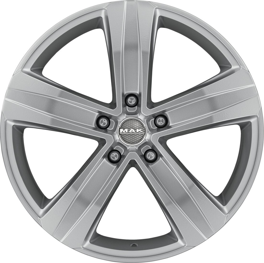 

Литые диски MAK Stone 5 17x7" 5x108мм DIA 65.1мм ET 46мм Silver