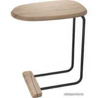 Приставной столик Sheffilton SHT-CT23 (черный муар/лесной орех)