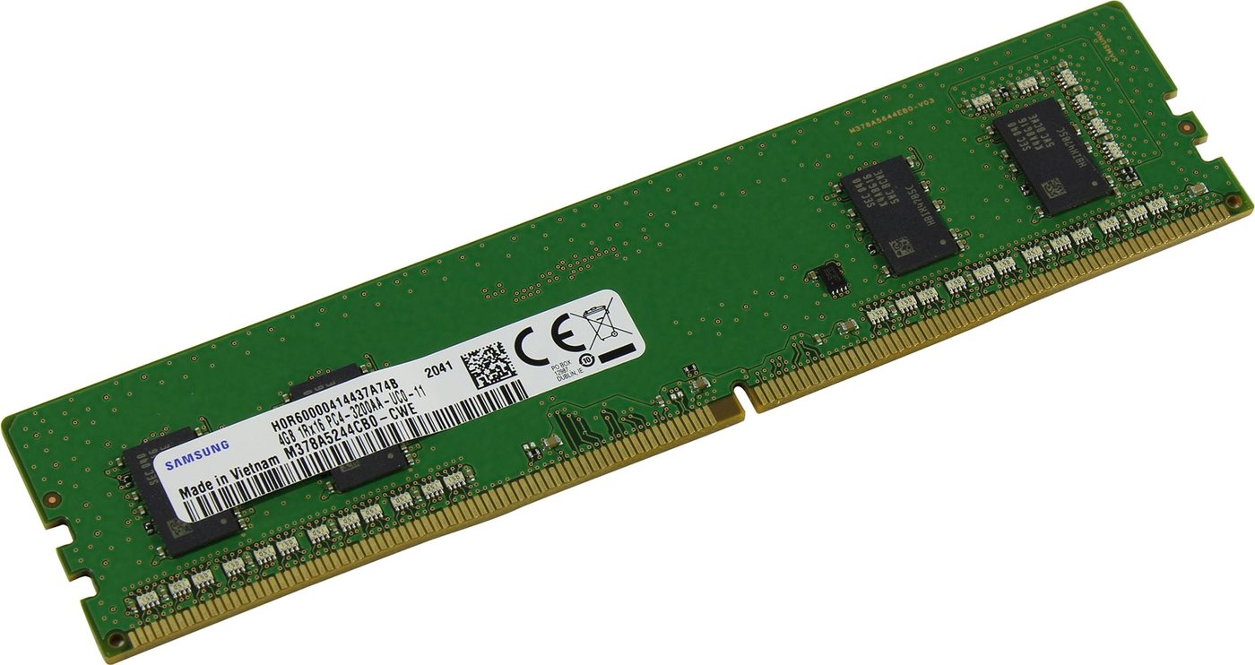 

Оперативная память Samsung 4GB DDR4 PC4-25600 M378A5244CB0-CWE