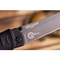 Складной нож Kizlyar Supreme Whisper D2 Tacwash