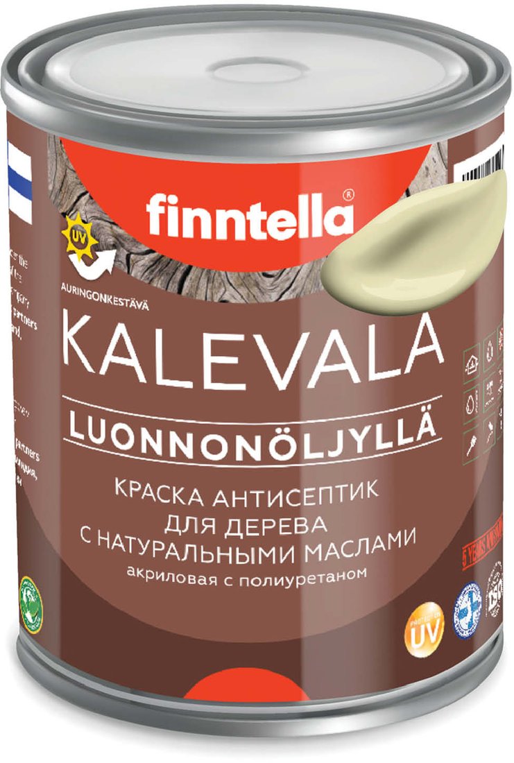 

Краска Finntella Kalevala Cocktail F-13-1-1-FL119 0.9 л (бежевый)