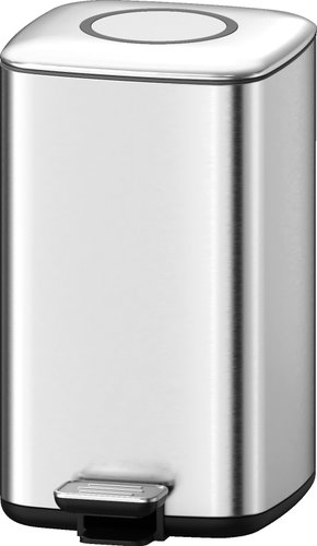 Мусорное ведро WeltWasser Wally MT 12L (матовая сталь)