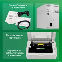 Принтер Digma DHP-2401W (серый)