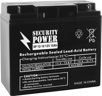 Security Power SP 12-18 (12В/18 А·ч)