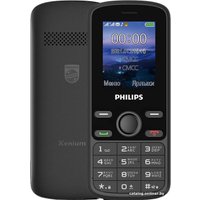 Кнопочный телефон Philips Xenium E111 (черный)