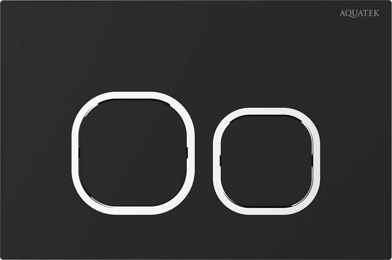 

Панель смыва Aquatek KDI-0000059 (черный матовый)