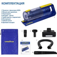 Автомобильный пылесос Goodyear GY-VC-02 GY000192