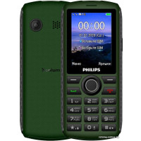 Кнопочный телефон Philips Xenium E218 (зеленый)