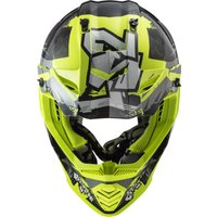 Мотошлем LS2 MX437 Fast 2 Mini Crusher (S, черный/желтый)