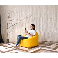 Кресло-мешок Mio Tesoro Poparada XXXL PO-65x85-ZH (желтый)