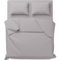 1.5-спальный комплект постельного белья Сонум Сатин страйп 1.5сп (платиновый)