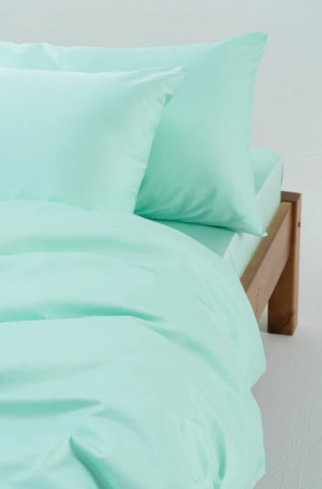 

1.5-спальный комплект постельного белья GoodNight Сатин Делюкс 1.5 385240 (мята)