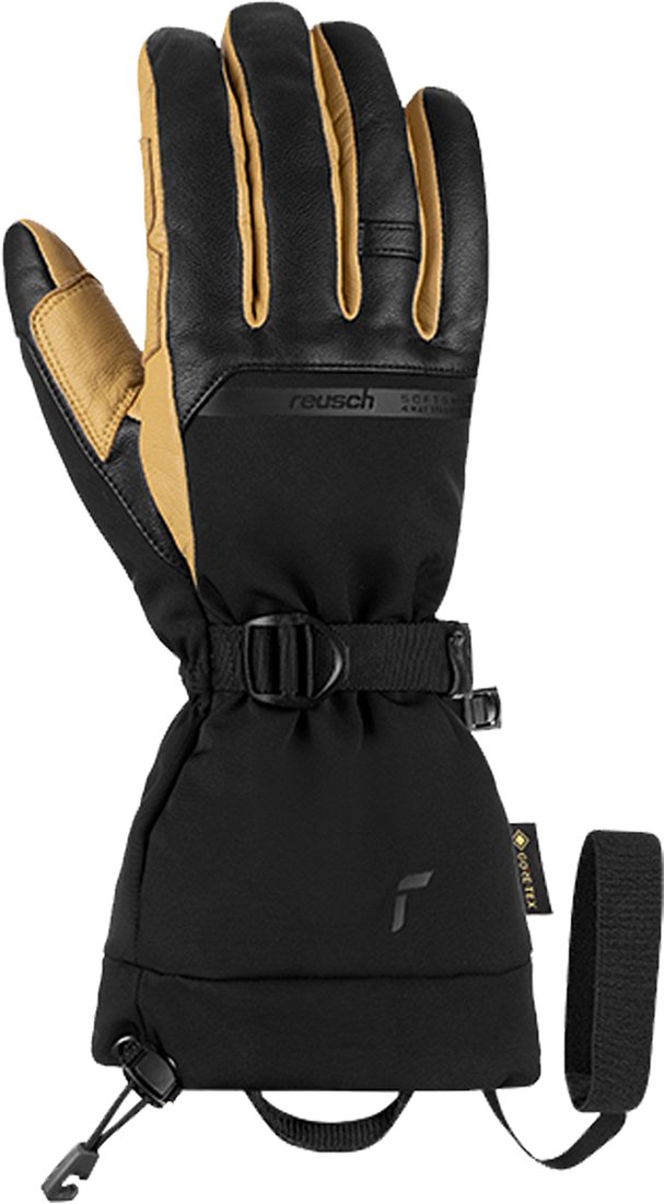 

Горнолыжные перчатки Reusch Discovery Gore-Tex Touch-Tec 6202305-7490 (р-р 7.5, Black/Camel)